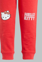 Load image into Gallery viewer, Redtag-Red-Hello-Kitty-Trackpant-Joggers-Infant-Girls-3 to 24 Months
