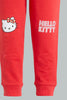 Redtag-Red-Hello-Kitty-Trackpant-Joggers-Infant-Girls-3 to 24 Months