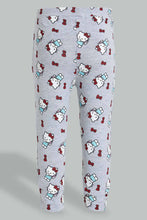 Load image into Gallery viewer, Redtag-Grey-Hello-Kitty-Printed-Legging-Leggings-Infant-Girls-3 to 24 Months
