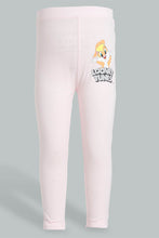 Load image into Gallery viewer, Redtag-Pink-Lola-Bunny-Printed-Legging-Leggings-Infant-Girls-3 to 24 Months
