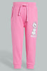 Redtag-Pink-Marie-The-Cat-Trackpant-Joggers-Infant-Girls-3 to 24 Months