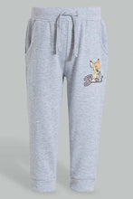 Load image into Gallery viewer, Redtag-Grey-Bambi-Trackpant-Joggers-Infant-Girls-3 to 24 Months
