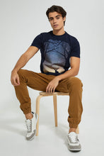 Load image into Gallery viewer, Navy Deer T-Shirt
