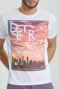 Redtag-White-Graphic-T-Shirt-Colour:White,-Filter:Men's-Clothing,-Men-T-Shirts,-New-In,-New-In-Men,-Non-Sale,-S22B,-Section:Men,-TBL-Men's-