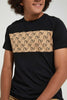 Redtag-Black-Ny-Print-T-Shirt-All-Over-Prints-Senior-Boys-9 to 14 Years