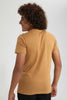 Redtag-Brown-Cities-T-Shirt-All-Over-Prints-Senior-Boys-9 to 14 Years