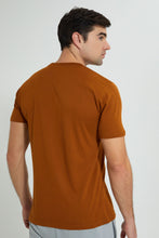 Load image into Gallery viewer, Redtag-Rust-Graphic-T-Shirt-Graphic-Prints-Men&#39;s-
