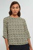 Redtag-Basic-Printed-3/4-Sleeve-Blouse-Blouses-Women's-0