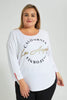Redtag-White-Placement-Print-Button-Detail-Top-Colour:White,-Filter:Plus-Size,-LDP-Tops,-New-In,-New-In-LDP,-Non-Sale,-S22A,-Section:Women-Women's-