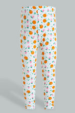 تنزيل الصورة على معرض الصور، Redtag-Pink-Frilled-Top-With-Printed-Legging-Sets-Infant-Girls-3 to 24 Months
