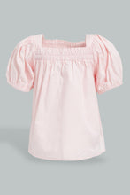 تنزيل الصورة على معرض الصور، Redtag-Pink-Puff-Sleeves-Plain-Top-Colour:Pink,-Filter:Infant-Girls-(3-to-24-Mths),-Infant-Girls-Blouses,-New-In,-New-In-ING,-Non-Sale,-S22B,-Section:Kidswear-Infant-Girls-3 to 24 Months
