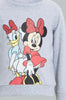 Redtag-Grey-Mel.-Character-Sweat-T-Shirt-With-Red-Printed-Track-Sets-Infant-Girls-3 to 24 Months