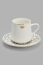 Load image into Gallery viewer, Redtag-Assorted-Geometric-Tea-Cup-&amp;-Saucer-(8-Piece)-Tea-Sets-Home-Dining-
