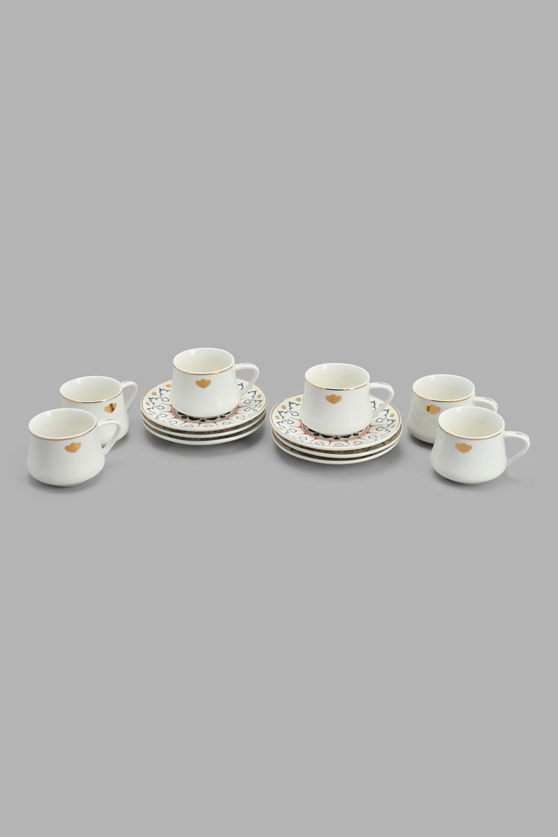 Redtag-Assorted-Geometric-Espresso(12-Piece)-Tea-Sets-Home-Dining-