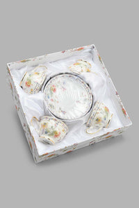 Redtag-Assorted-Floral-Espresso(8-Piece)-Tea-Sets-Home-Dining-