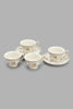 Redtag-Assorted-Floral-Espresso(8-Piece)-Tea-Sets-Home-Dining-