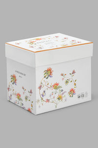 Redtag-Assorted-Floral-Mug-Set(4-Piece)-Tea-Sets-Home-Dining-
