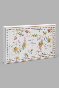Redtag-Assorted-Floral-Rectangle-Platter-Tea-Sets-Home-Dining-