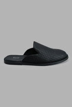 Load image into Gallery viewer, Redtag-Black-Woven-Mule-Mules-Men&#39;s-
