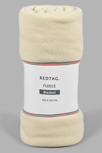 Redtag-Beige-Fleece-Single-Blanket-Blankets-Home-Bedroom-