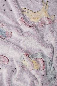 Redtag-Pink-Unicorn-Glow-In-The-Dark-Kids-Blanket-0,-Colour:Pink,-Filter:Home-Bedroom,-HMW-BED-Blankets,-New-In,-New-In-HMW-BED,-Non-Sale,-S22B,-Section:Homewares-Home-Bedroom-