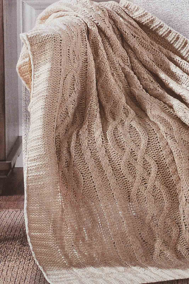 Redtag-Gold-Knitted-Throw-Colour:Gold,-Filter:Home-Bedroom,-HMW-BED-Throws,-New-In,-New-In-HMW-BED,-Non-Sale,-S22B,-Section:Homewares-Home-Bedroom-