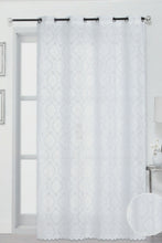 Load image into Gallery viewer, Redtag-Ivory-1-Piece-Floral-Sheer-Curtain-Curtains-Home-Bedroom-
