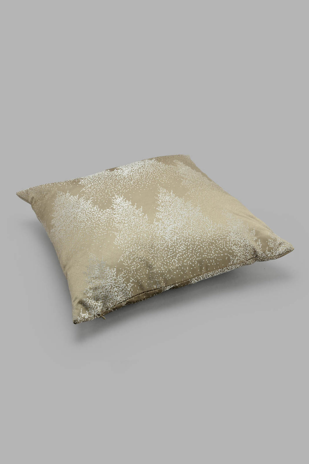 Redtag-Beige-Floral-Jacquard-Cushion-Category:Cushions,-Colour:Beige,-Filter:Home-Bedroom,-HMW-BED-Cushions,-New-In,-New-In-HMW-BED,-Non-Sale,-S22C,-Section:Homewares-Home-Bedroom-
