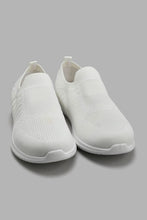 Load image into Gallery viewer, Redtag-White-Slip-On-Sneaker-Slip-Ons-Women&#39;s-
