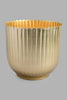 Redtag-Gold-Scallop-Edge-Planter-Vase-Home-Decor-