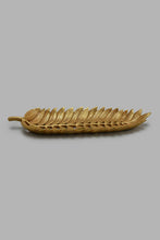 Load image into Gallery viewer, Redtag-Gold-Decorative-Leaf-Plate-Artefact-Home-Decor-
