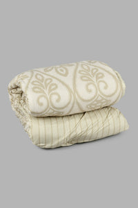 Redtag-Grey-Damask-Print-5-Piece-Comforter-Set-(King-Size)-Comforters-Home-Bedroom-