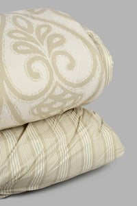 Redtag-Grey-Damask-Print-5-Piece-Comforter-Set-(King-Size)-Comforters-Home-Bedroom-