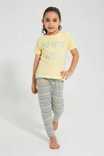 تنزيل الصورة على معرض الصور، Redtag-Assorted-Stripe-Print-Pj-Set-Colour:Assorted,-Filter:Girls-(2-to-8-Yrs),-Girls-Pyjama-Sets,-New-In,-New-In-GIR,-Non-Sale,-S22B,-Section:Kidswear-Girls-2 to 8 Years
