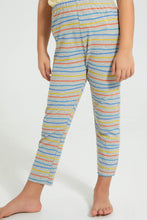 تنزيل الصورة على معرض الصور، Redtag-Assorted-Stripe-Print-Pj-Set-Colour:Assorted,-Filter:Girls-(2-to-8-Yrs),-Girls-Pyjama-Sets,-New-In,-New-In-GIR,-Non-Sale,-S22B,-Section:Kidswear-Girls-2 to 8 Years
