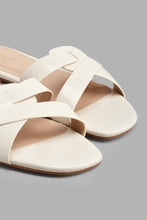 Load image into Gallery viewer, Redtag-Ivory-Patent-Strappy-Mule-Mules-Women&#39;s-
