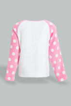 Load image into Gallery viewer, Redtag-Pink-Cat-Artwork-Fleece-Pyjama-Set-Pyjama-Sets-Infant-Girls-3 to 24 Months
