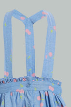 Load image into Gallery viewer, Redtag-Pink-Embroideredellished-Top-With-Denim-Dungree-Colour:Denim,-Filter:Infant-Girls-(3-to-24-Mths),-Infant-Girls-Sets,-New-In,-New-In-ING,-Non-Sale,-S22B,-Section:Kidswear-Infant-Girls-3 to 24 Months
