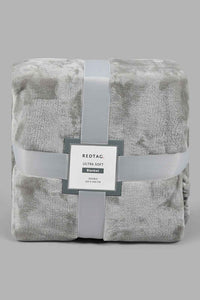 Redtag-Grey-Ultra-Soft-Blanket-
(Double-Size)-Blankets-Home-Bedroom-