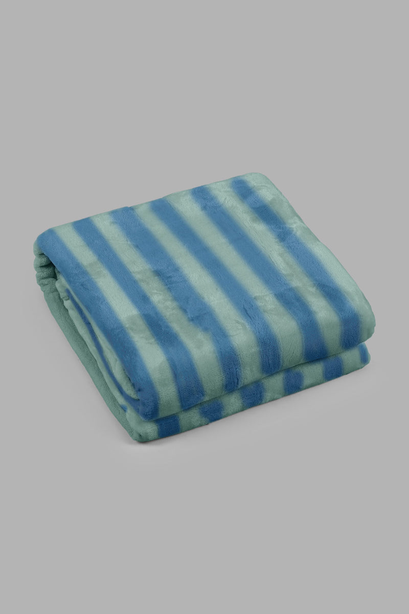 Redtag-Teal-Ultra-Soft-Blanket-
(Double-Size)-Blankets-Home-Bedroom-