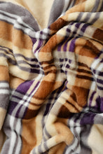 Load image into Gallery viewer, Redtag-Multi-Color-Check-Print-Ultra-Soft-Blanket-
(Single-Size)-Blankets-Home-Bedroom-
