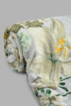 تنزيل الصورة على معرض الصور، Redtag-Multi-Color-Floral-Print-Ultra-Soft-Blanket-
(Single-Size)-Blankets-Home-Bedroom-
