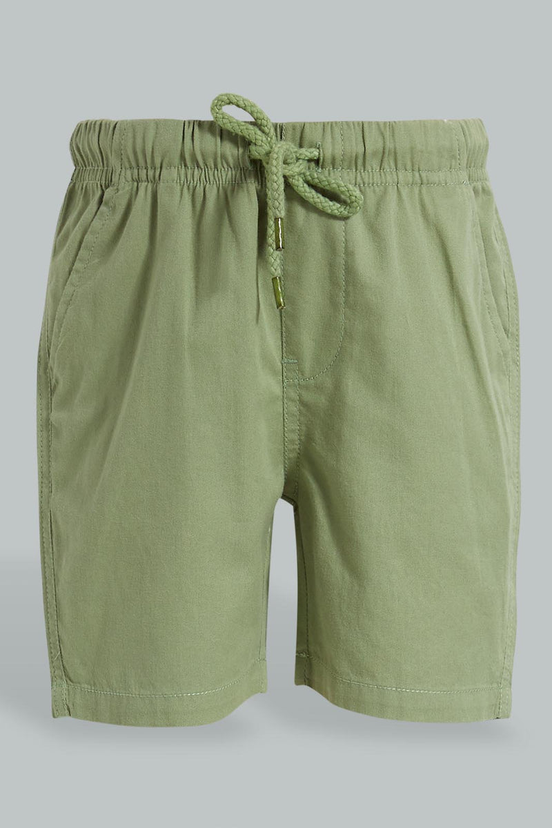 Redtag-Green-Trouser-Shorts-Colour:Green,-Filter:Infant-Boys-(3-to-24-Mths),-Infant-Boys-Shorts,-New-In,-New-In-INB,-Non-Sale,-S22B,-Section:Kidswear,-TBL-Infant-Boys-3 to 24 Months