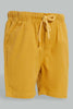 Redtag-Mustard-Trouser-Shorts-Colour:Mustard,-Filter:Infant-Boys-(3-to-24-Mths),-Infant-Boys-Shorts,-New-In,-New-In-INB,-Non-Sale,-S22B,-Section:Kidswear,-TBL-Infant-Boys-3 to 24 Months