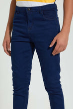 Load image into Gallery viewer, Redtag-Dark-Wash-Jean-Jeans-Senior-Boys-9 to 14 Years
