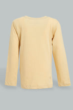 Load image into Gallery viewer, Redtag-Beige-Car-Long-Sleeve-T-Shirt-Long-Sleeves-Infant-Boys-3 to 24 Months
