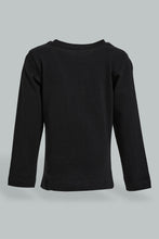 Load image into Gallery viewer, Redtag-Black-Skate-Board-Long-T-Shirt-Long-Sleeves-Infant-Boys-3 to 24 Months
