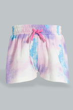 Load image into Gallery viewer, Redtag-Lilac-Tie-Die-Jesrey-Top-And-Bottom-Set-Sets-Infant-Girls-3 to 24 Months
