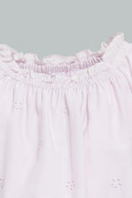 Load image into Gallery viewer, Redtag-Lilac-Schiffly-Top-With-Lino-Dobby-Skirt-Colour:Lilac,-Filter:Infant-Girls-(3-to-24-Mths),-Infant-Girls-Sets,-New-In,-New-In-ING,-Non-Sale,-S22B,-Section:Kidswear-Infant-Girls-3 to 24 Months
