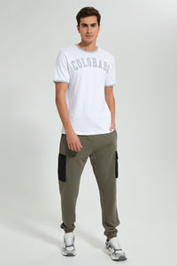 Redtag-White-Colorado-T-Shirt-Graphic-Prints-Men's-